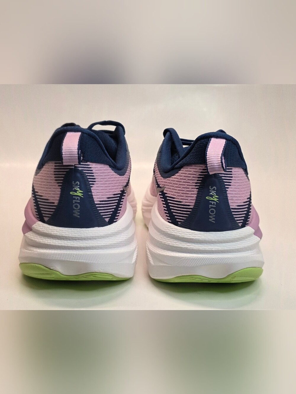 New Hoka One Skyflow Lightweight Running Shoes Pink~Blue Women's Size 8.5B - Picture 10 of 12